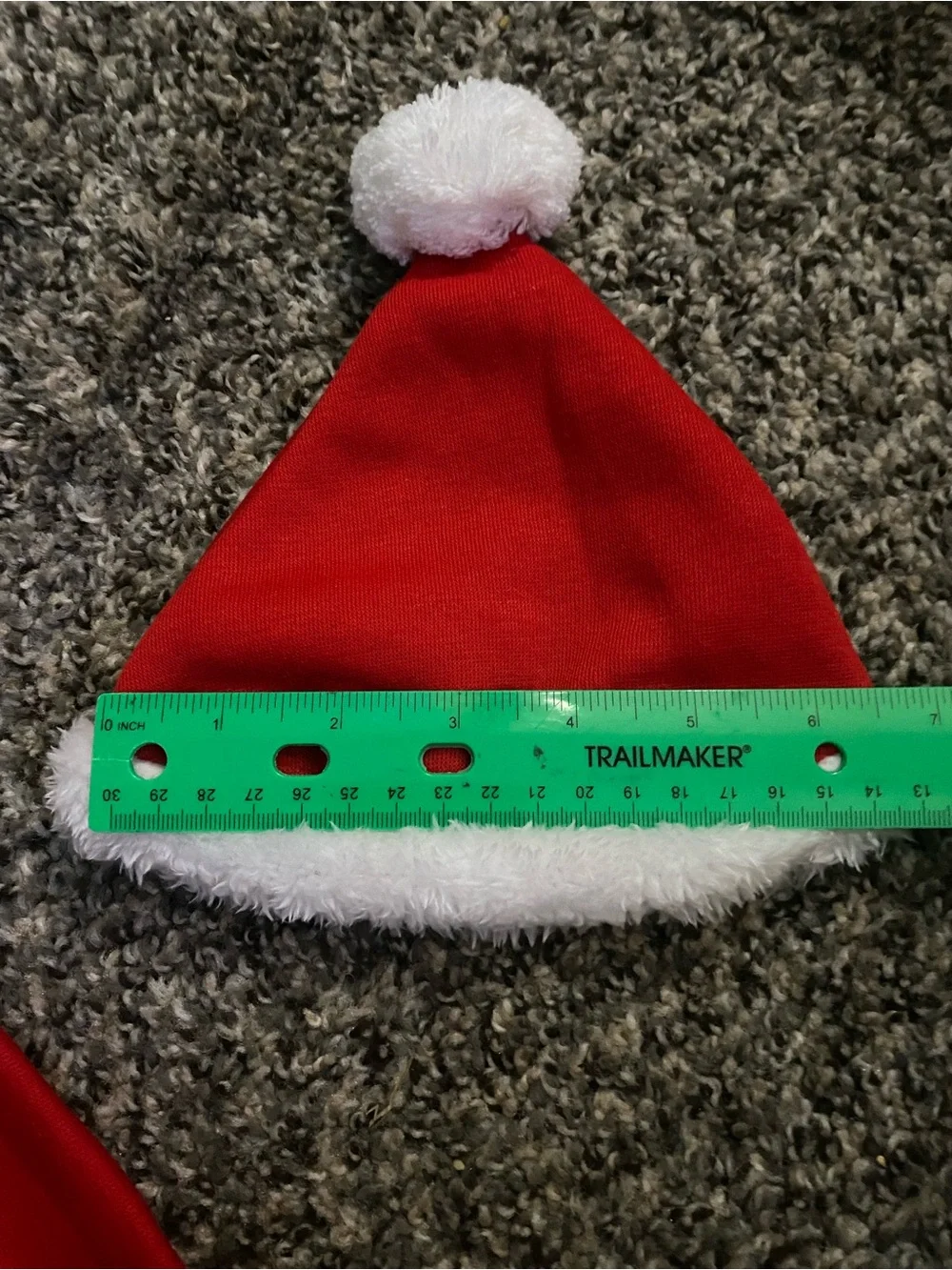 Puppy Red Santa Costume with Hat